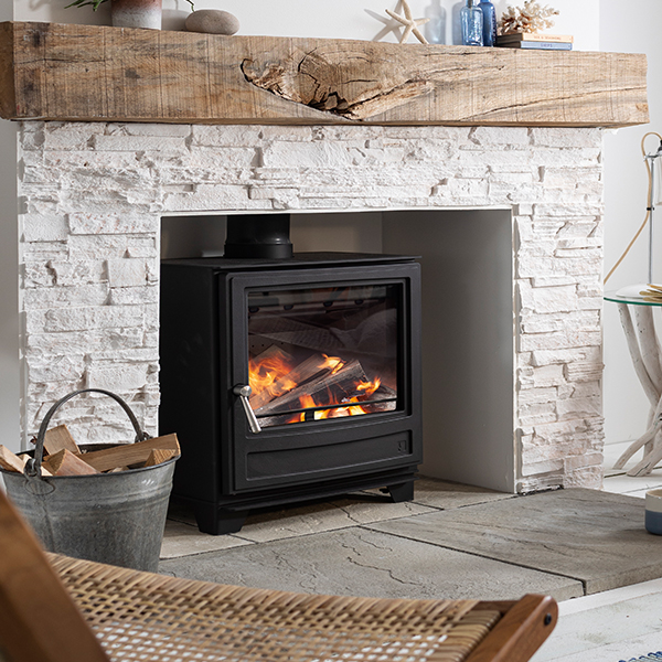 Arada Ecoburn 5 Widescreen Multi-fuel Stove