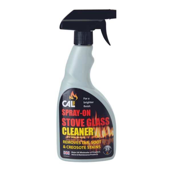 Calfire Spray-on Stove Glass Cleaner