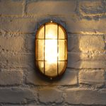 NOMA Garden Lighting - Oval Bulkhead