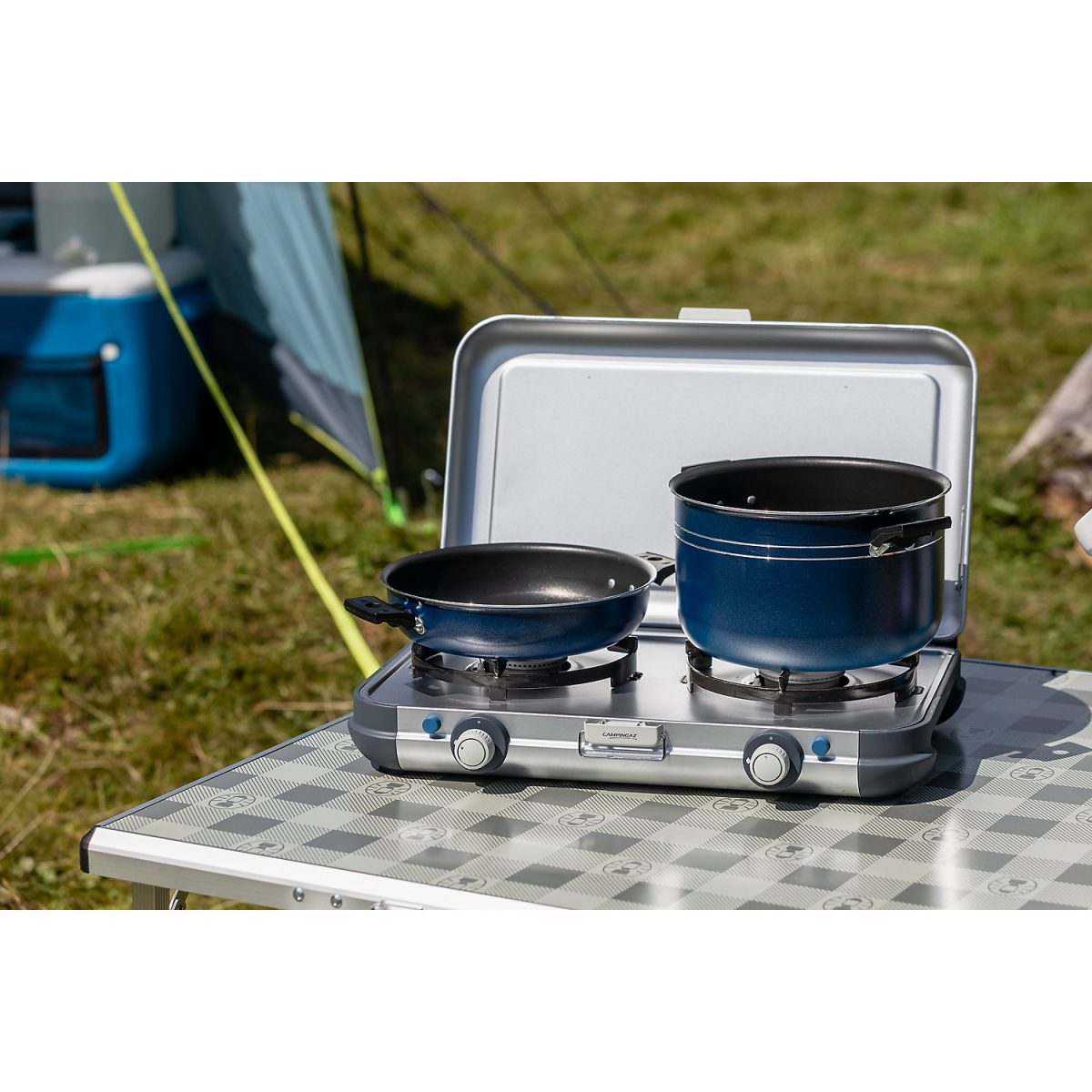 Campinagz Camping Kitchen 2 CV PZ Gas Stove 8