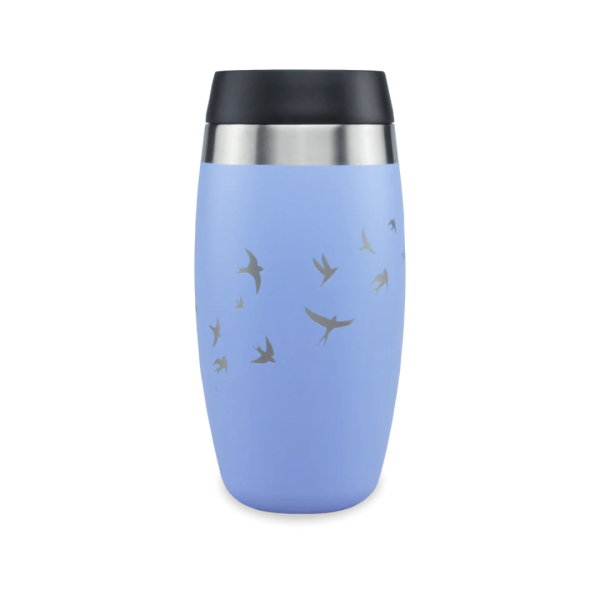 Ohelo Sustainable Tumblers Travel Mugs - Blue Swallows