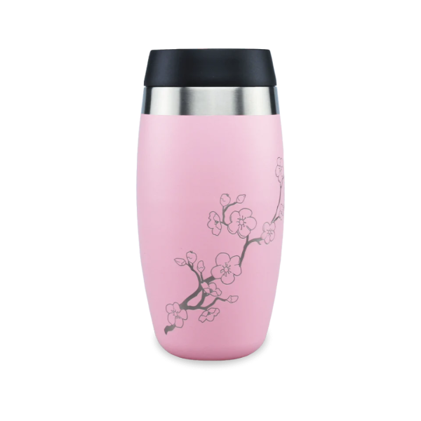 Ohelo Sustainable Tumblers Travel Mugs - Pink Blossom
