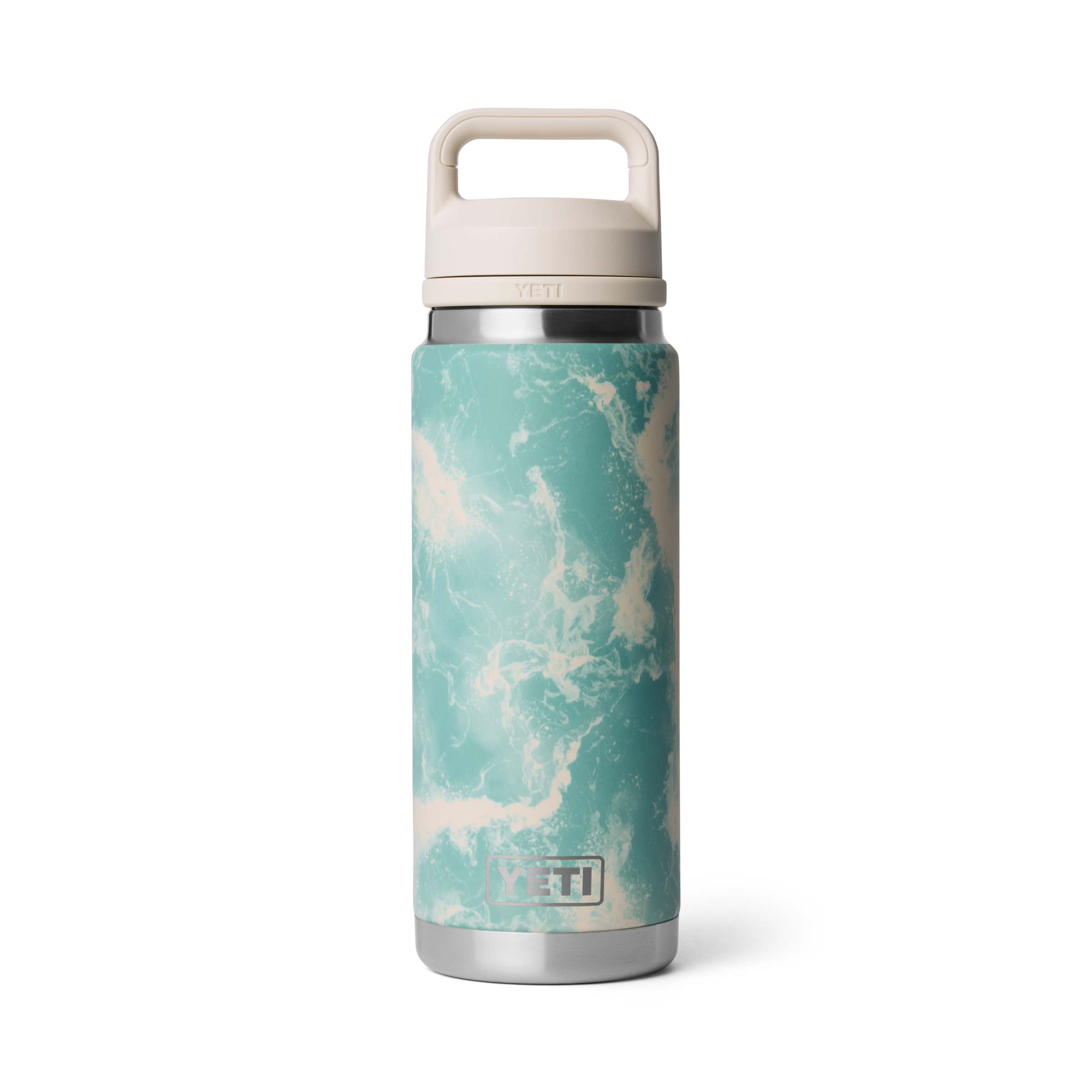21071508913_70000007407_YETI_WHSL_Studio_Drinkware_Rambler_CM_Chug_Bottle_26oz_Seaview_Front_249_B YETI® Rambler 26 oz Bottle - Image 1