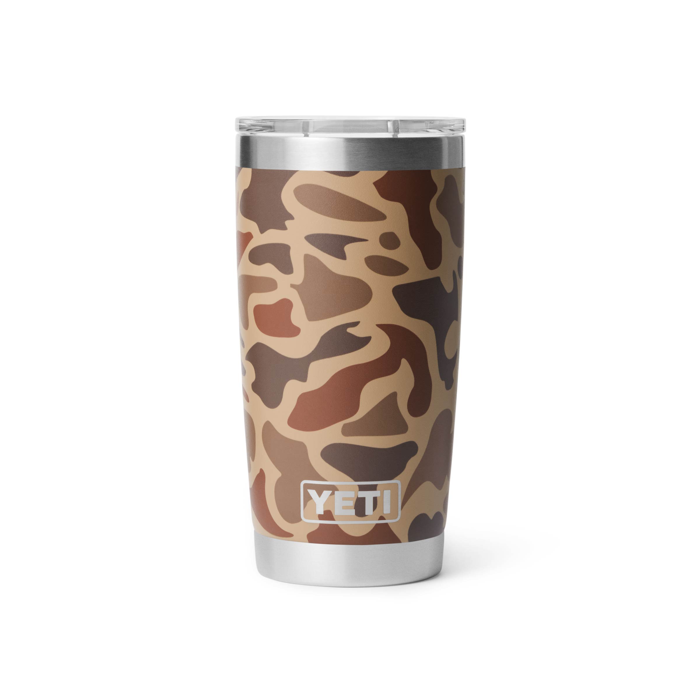 70000004932_21071505925_YETI_WHSL_studio_drinkware_Rambler_20oz_Tumbler_Wetlands_Camo_Front_251_B_2400x2400 YETI® Rambler 20 oz Tumbler - Image 1