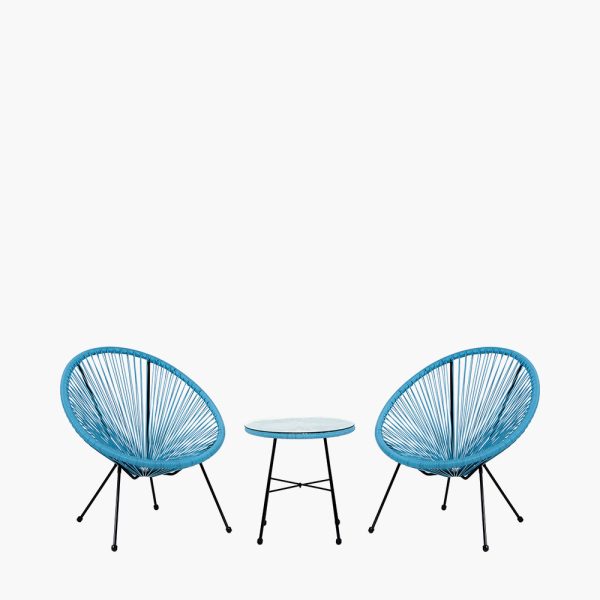 Rio bistro set blue