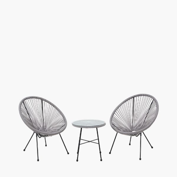 Rio bistro set grey-1