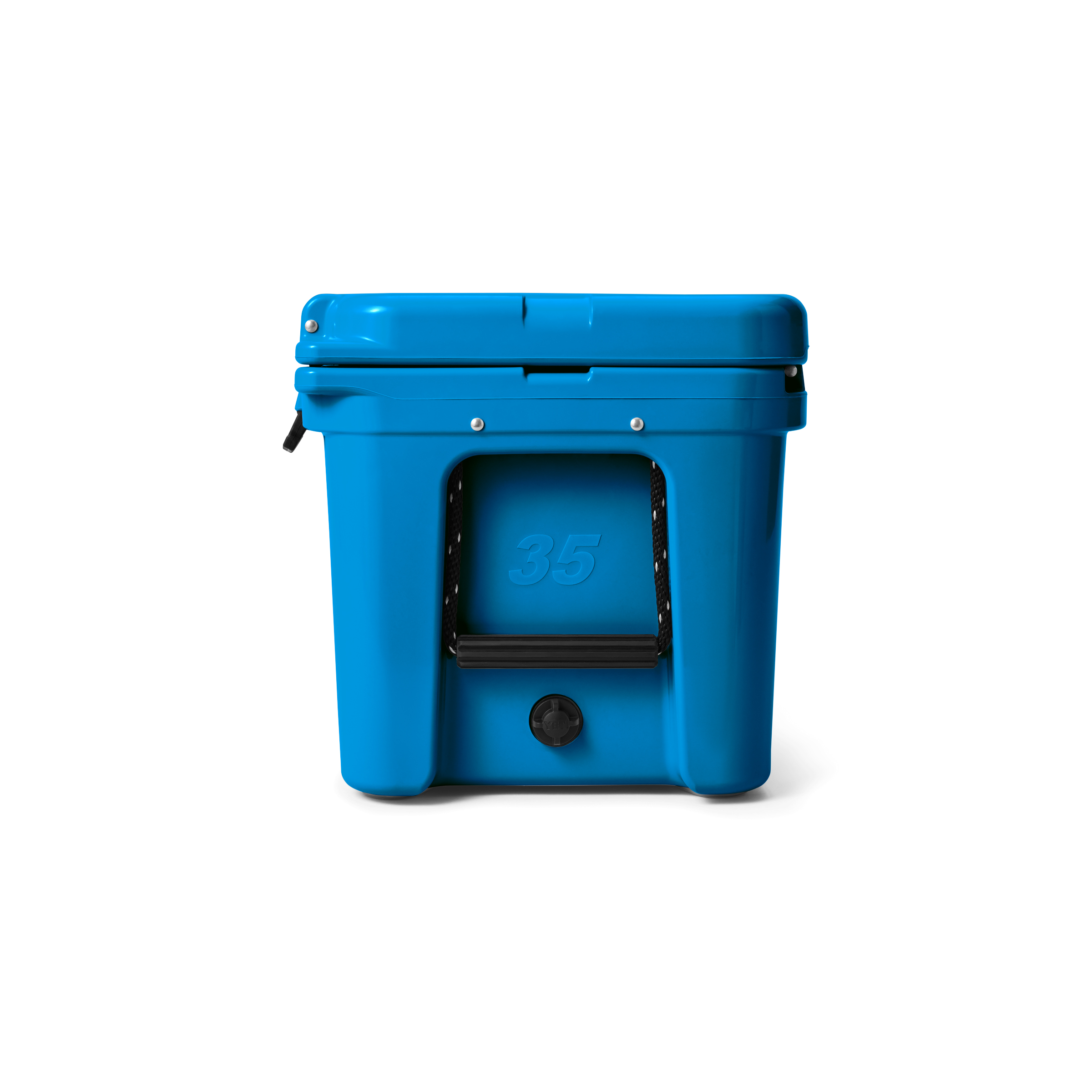 YETI® EX-DISPLAY Tundra 35 Cooler - Big Wave Blue - Image 4