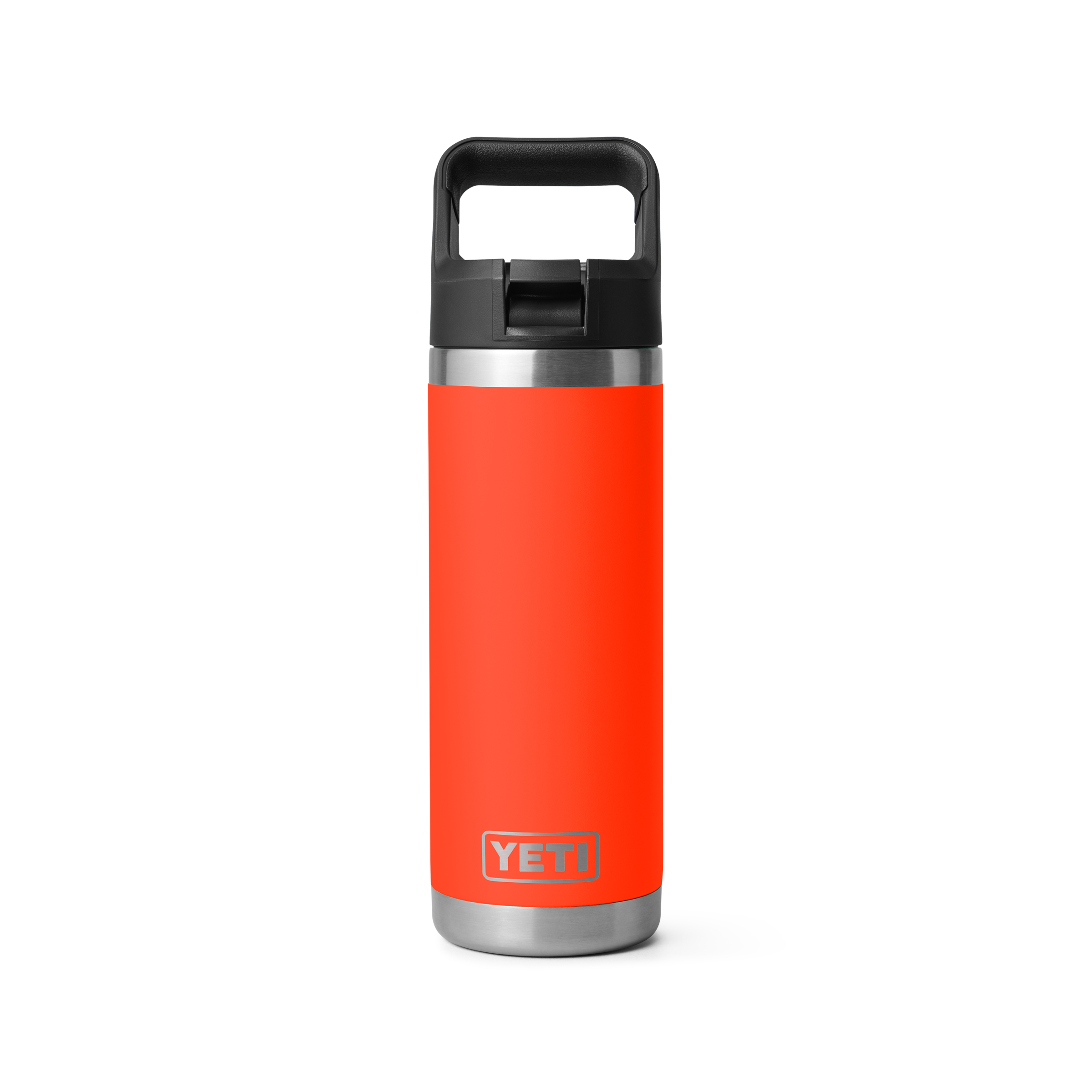 70000006272_21071507522_YETI_WHSL_Studio_Drinkware_Rambler_18oz_Straw_Bottle_Solar_Flare_Front_12897_B_2400x2400 YETI® Rambler 18 oz Bottle with Straw Cap - Image 1