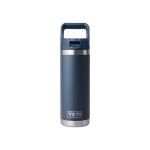 YETI 18 oz Straw Bottle Navy