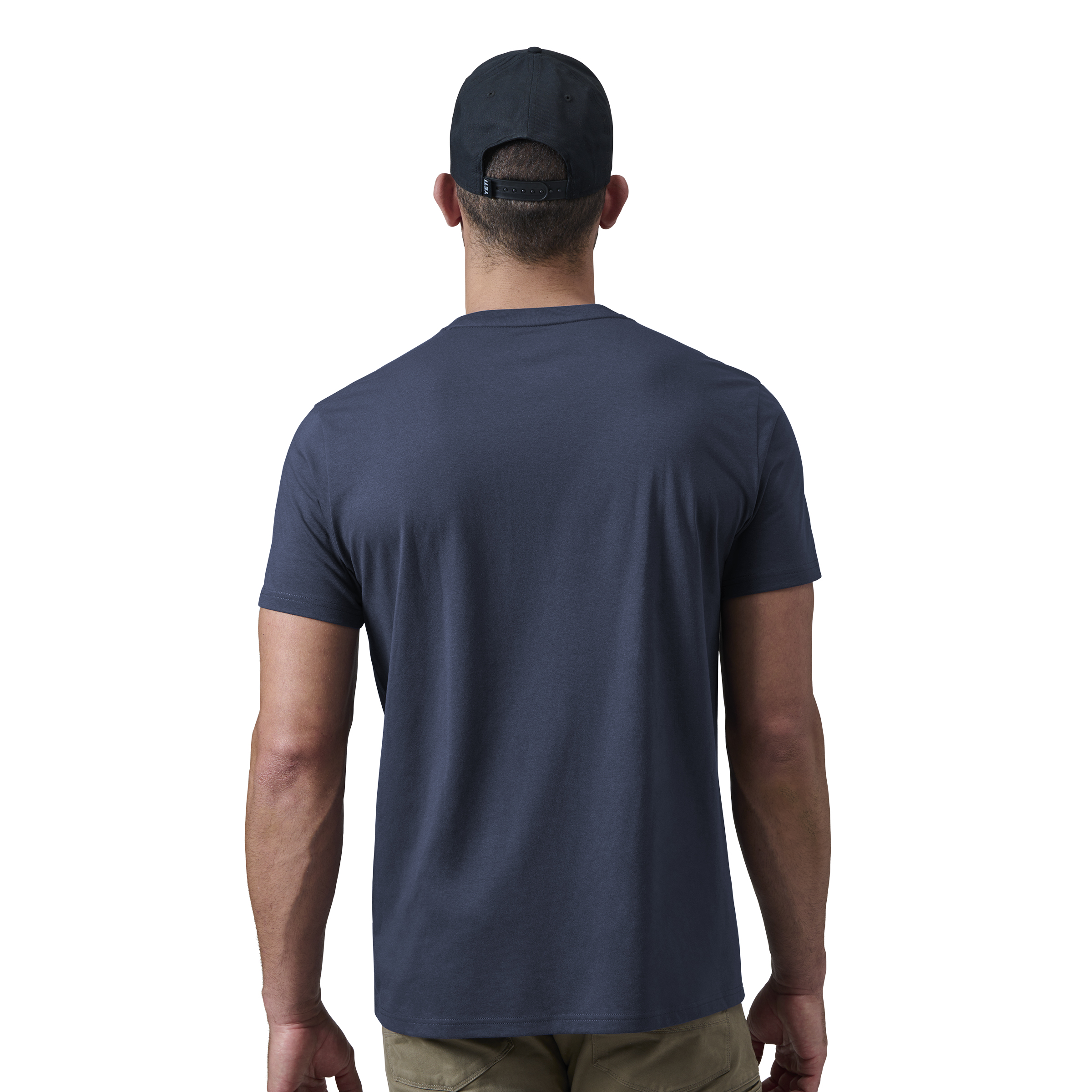 YETI® Logo Badge C&S T-Shirt - Navy - Image 4