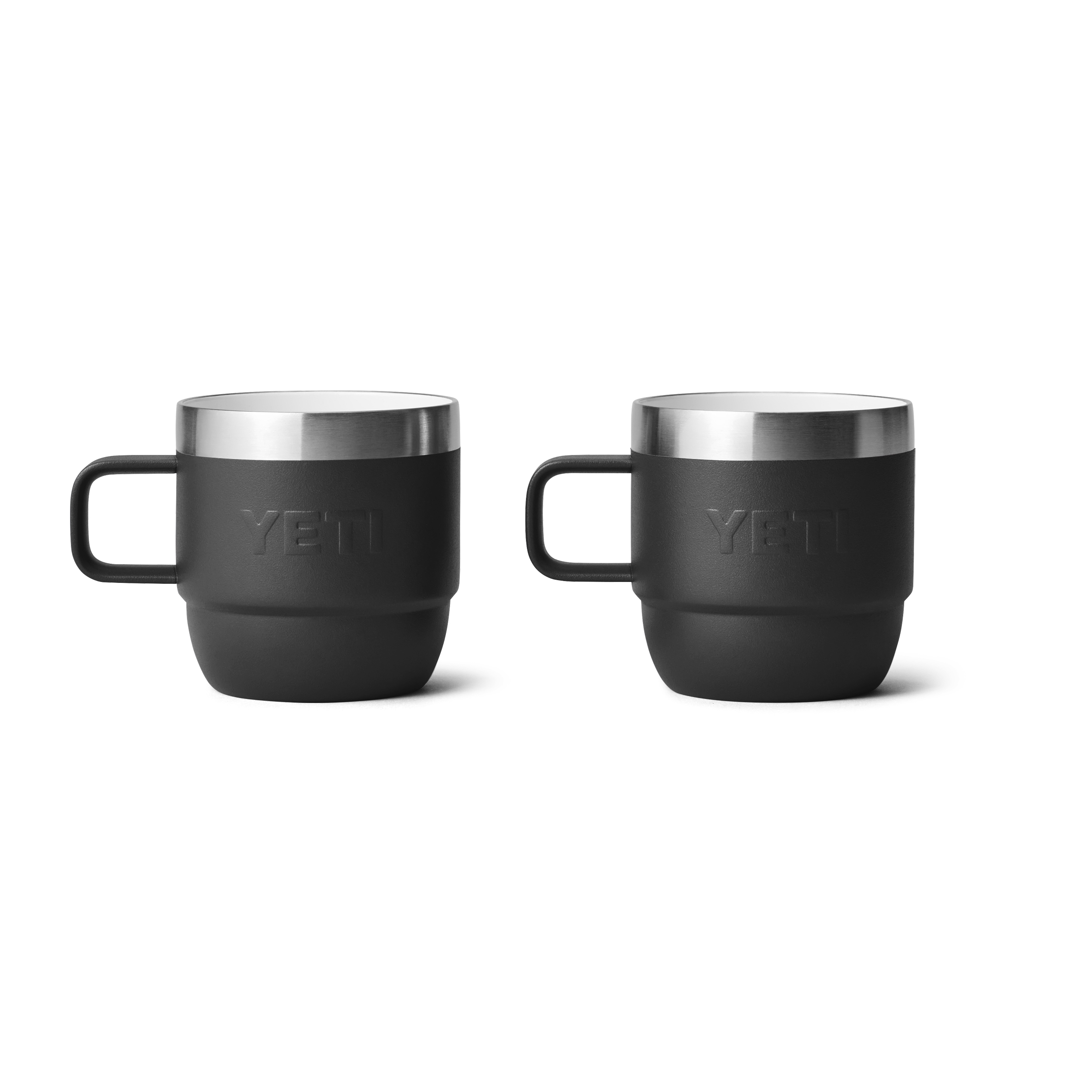YETI_Wholesale_Drinkware_Rambler_6oz_Mug_Black_Back_2_1874_B_2400x2400 YETI® Rambler 6 oz Stackable Espresso Mugs (Pack of 2) - Image 3
