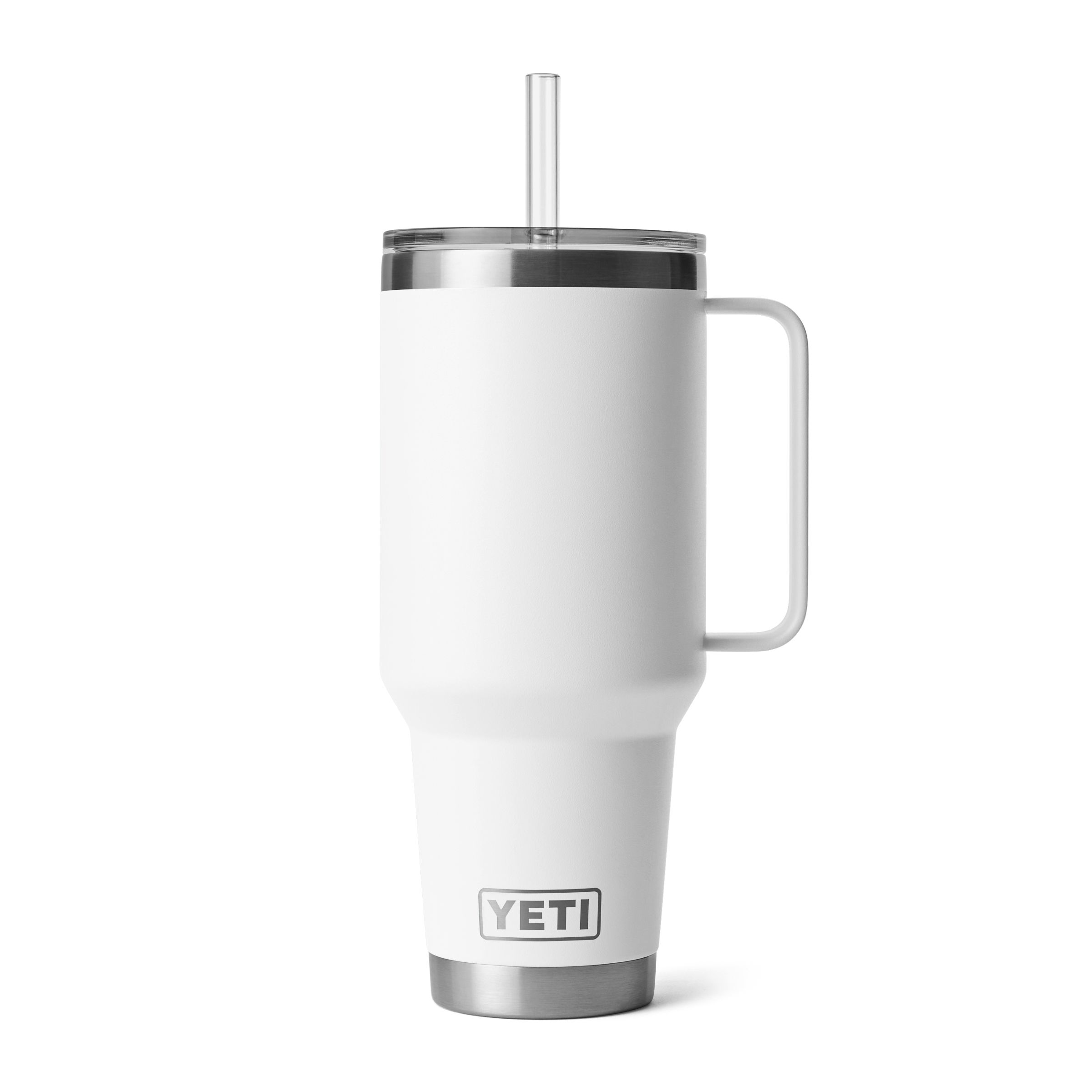 YETI_Wholesale_drinkware_Rambler_42oz_Straw_Mug_White_Front_0459_2400x2400 YETI® Rambler 42 oz Straw Mug w/ FREE MagSlider Lid - Image 4