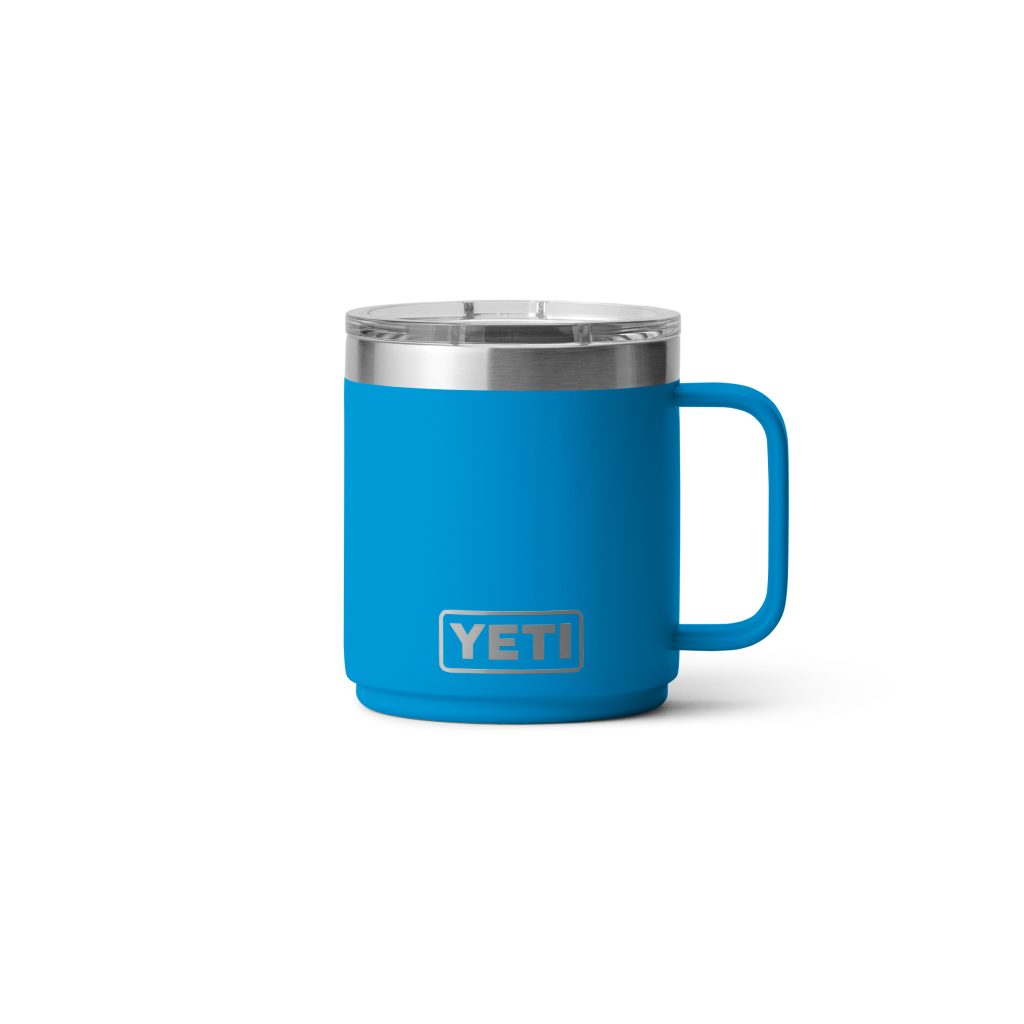 YETI Wholesale drinkware Rambler 10oz Mug Big Wave Blue Front 4154 B 2400x2400