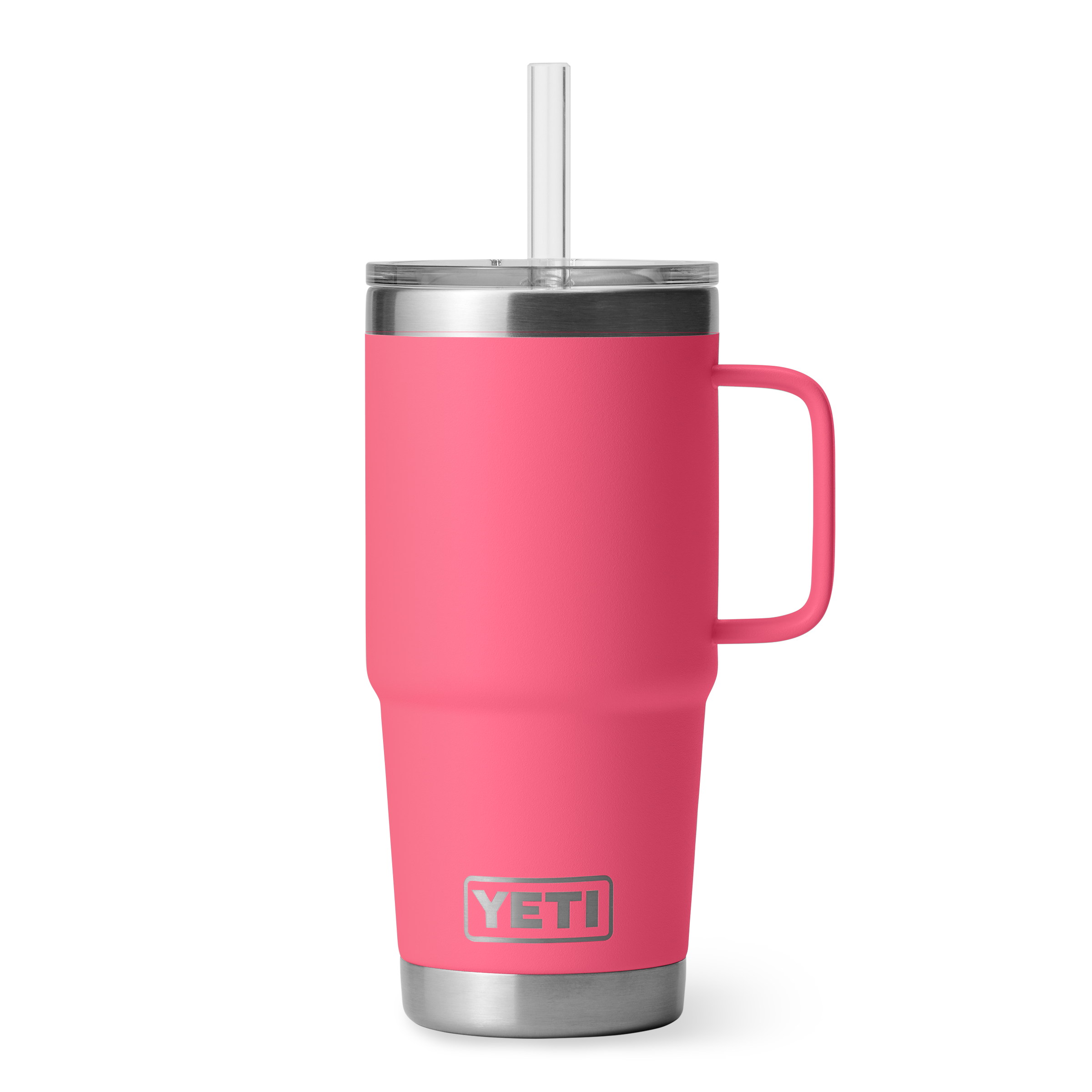 YETI_Wholesale_drinkware_Rambler_25oz_Straw_Mug_Tropical_Pink_Front_0175_2400x2400 YETI® Rambler 25 oz Straw Mug w/ FREE MagSlider Lid - Image 1