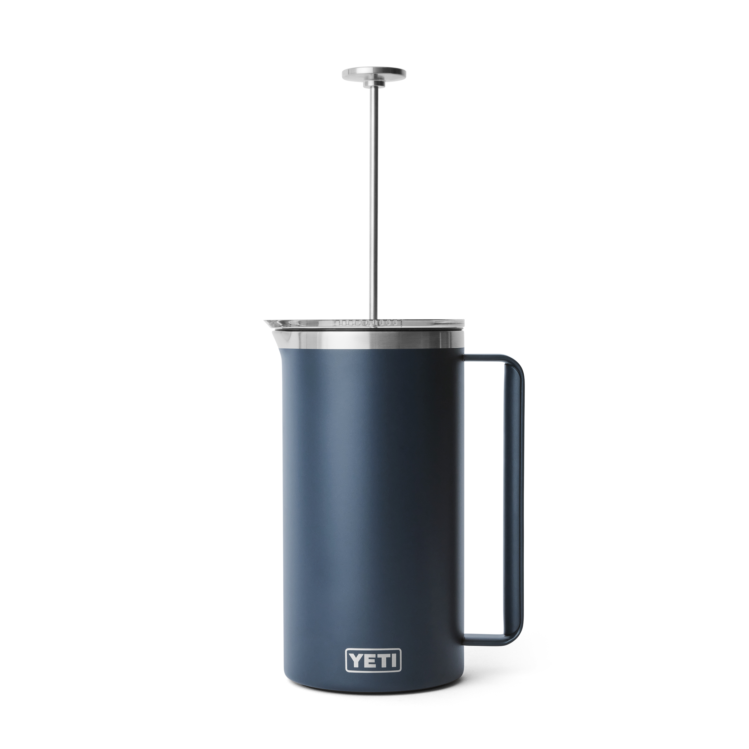 70000001803_21071501854_YETI_Wholesale_site_studio_drinkware_FrenchPress_64_Navy_Front_Up_3775_2400x2400 YETI® 64 oz French Press - Image 4