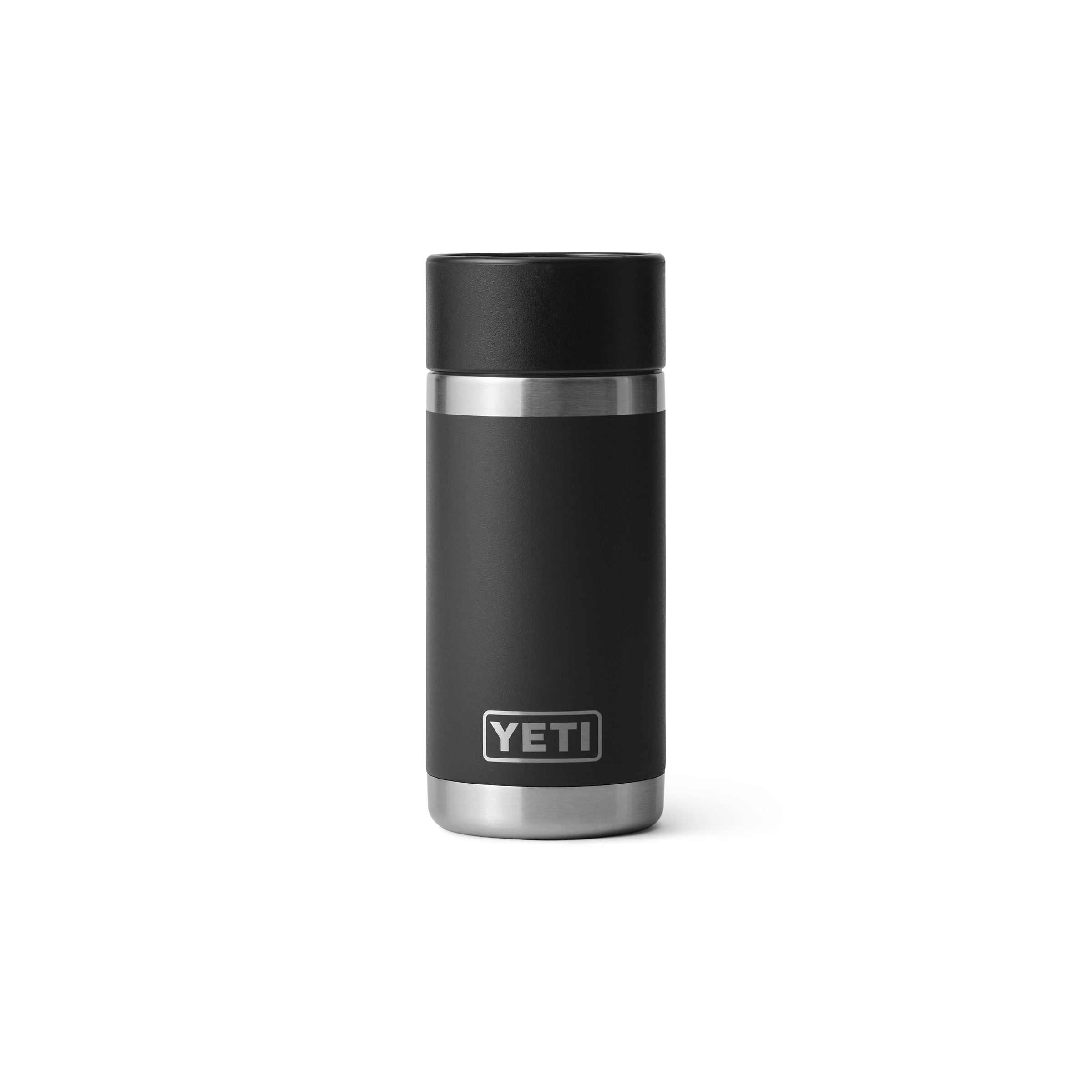 YETI_WSL_drinkware_Rambler_12oz_Bottle_Black_Front_3967_B_2400x2400 YETI® Rambler 12 oz Bottle with Hotshot Cap - Image 2