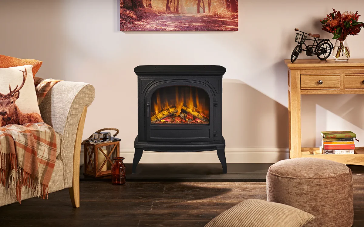 Hinton Black LED Wide Roomset 1 LR