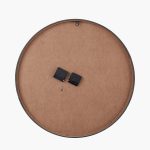 Ivory and Silver Wood Working Cog Wall Clock - Image 4