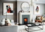 Stovax, Riva2 40 Inset w/ 3-sided Frame - Image 3