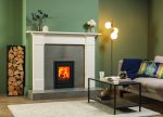 Stovax, Riva2 40 Inset w/ 3-sided Frame - Image 4