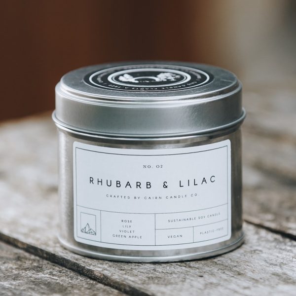 Rhubarb & Lilac Candle