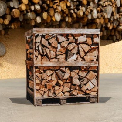 Kiln Dried Beech Firewood Crate (1m3)