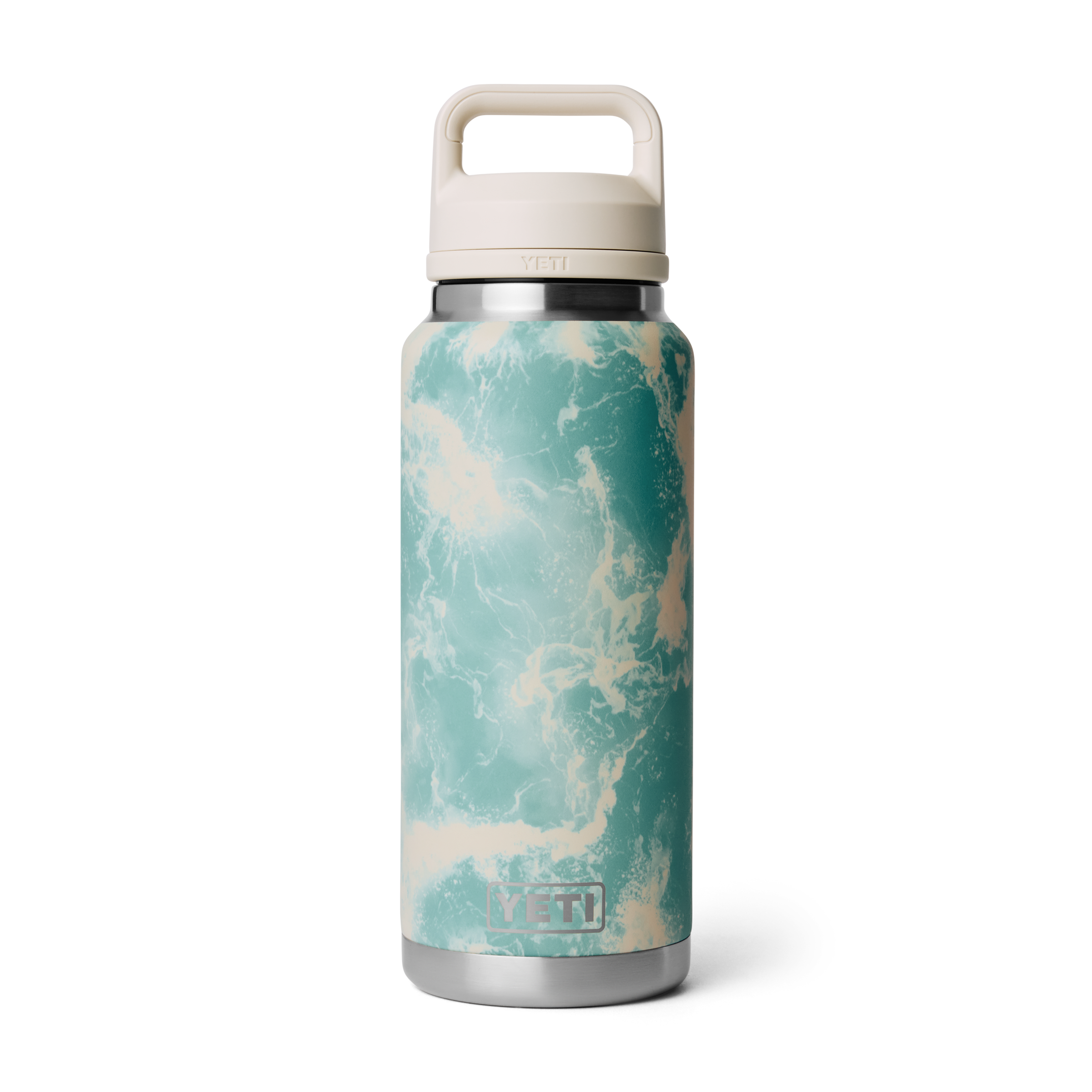 21071508689_70000007268_YETI_WHSL_Studio_Drinkware_Rambler_CM_Chug_Bottle_36oz_Seaview_Front_786_B YETI® Rambler 46 oz Bottle - Image 1