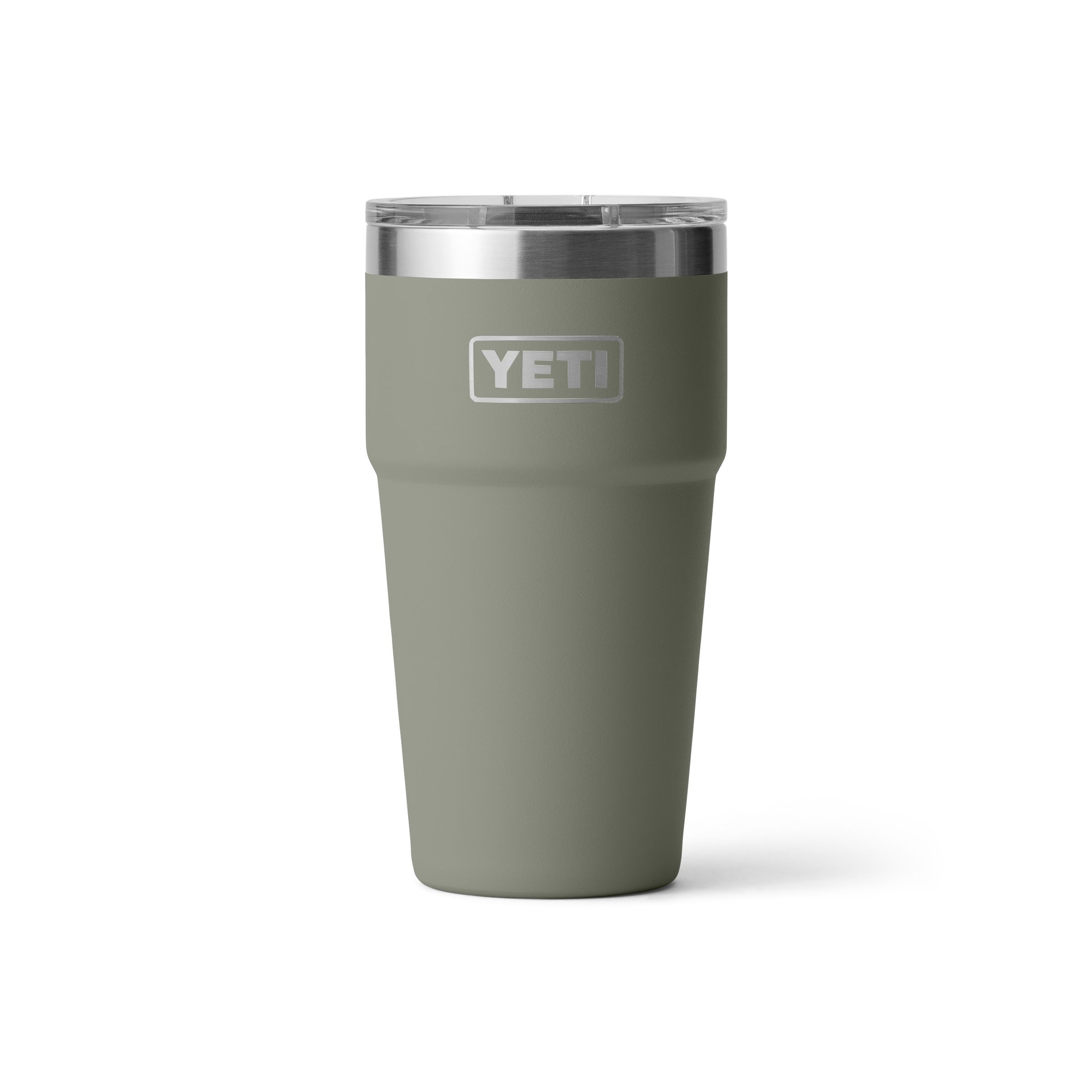 21071508338_70000007050_YETI_WHSL_Studio_Drinkware_Rambler_Stackable_20oz_Pampa_Green_Front_4121_Layers_F_B YETI® Rambler 20 oz Stackable Cup - Image 1