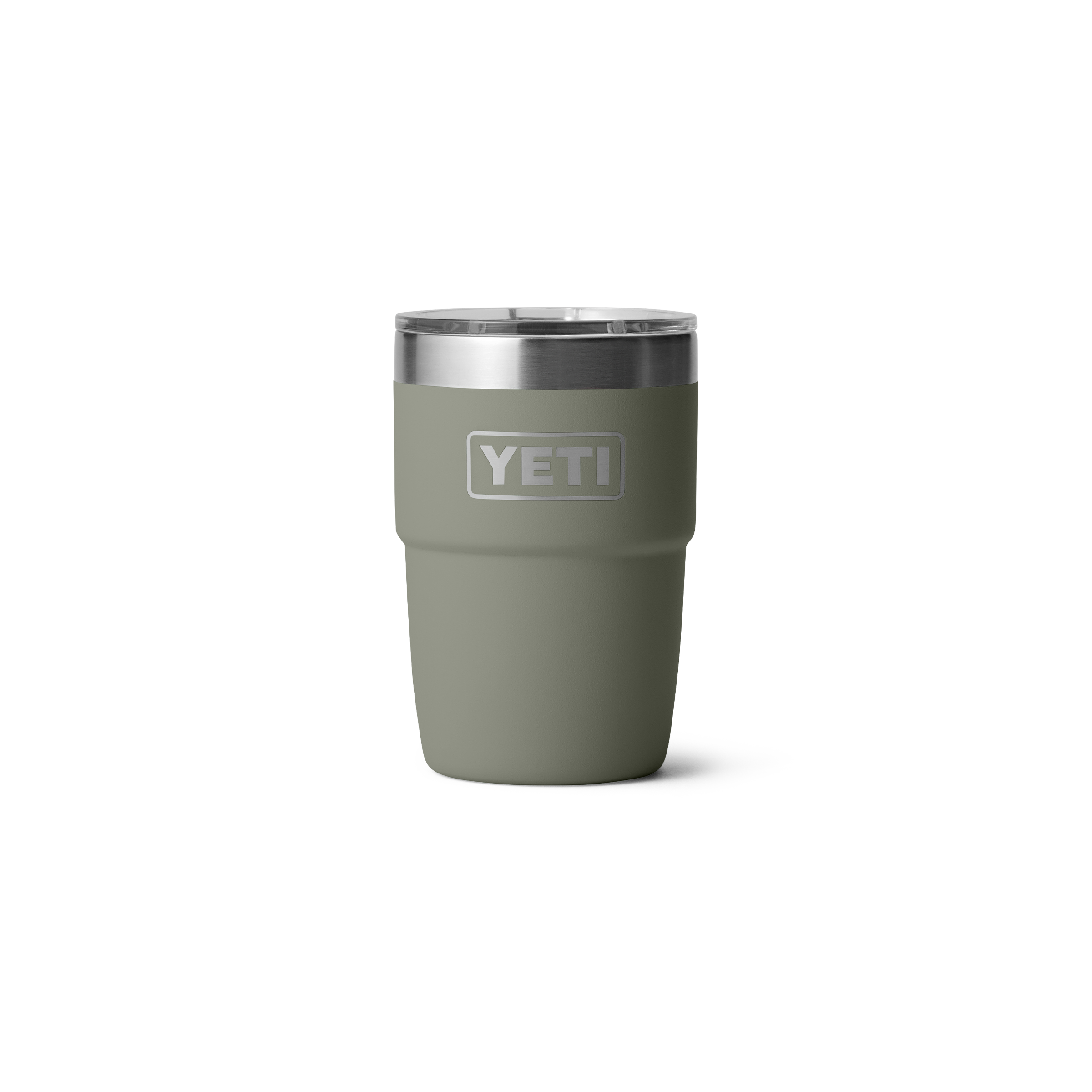 70000007048_21071508336_YETI_WHSL_Studio_Drinkware_Rambler_CL_Tumbler_8oz_Pampa_Green_Front_1773_B YETI® Rambler 8oz. Stackable Cup - Image 1
