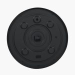 Black Wood Effect Round Wall Clock - Image 6